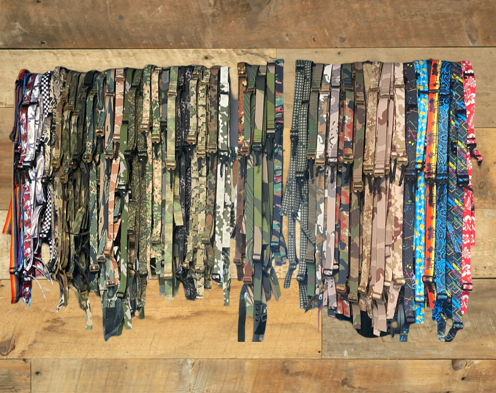 BINGO’S 2 POINT QUICK-ADJUST RIFLE SLINGS IN 60+ CAMOS